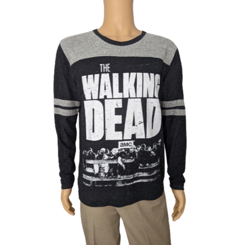 AMC The Walking Dead Graphic Long Sleeve Shirt L